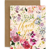 Thank You Card - Blush Ranunculus - Pure Apotheca