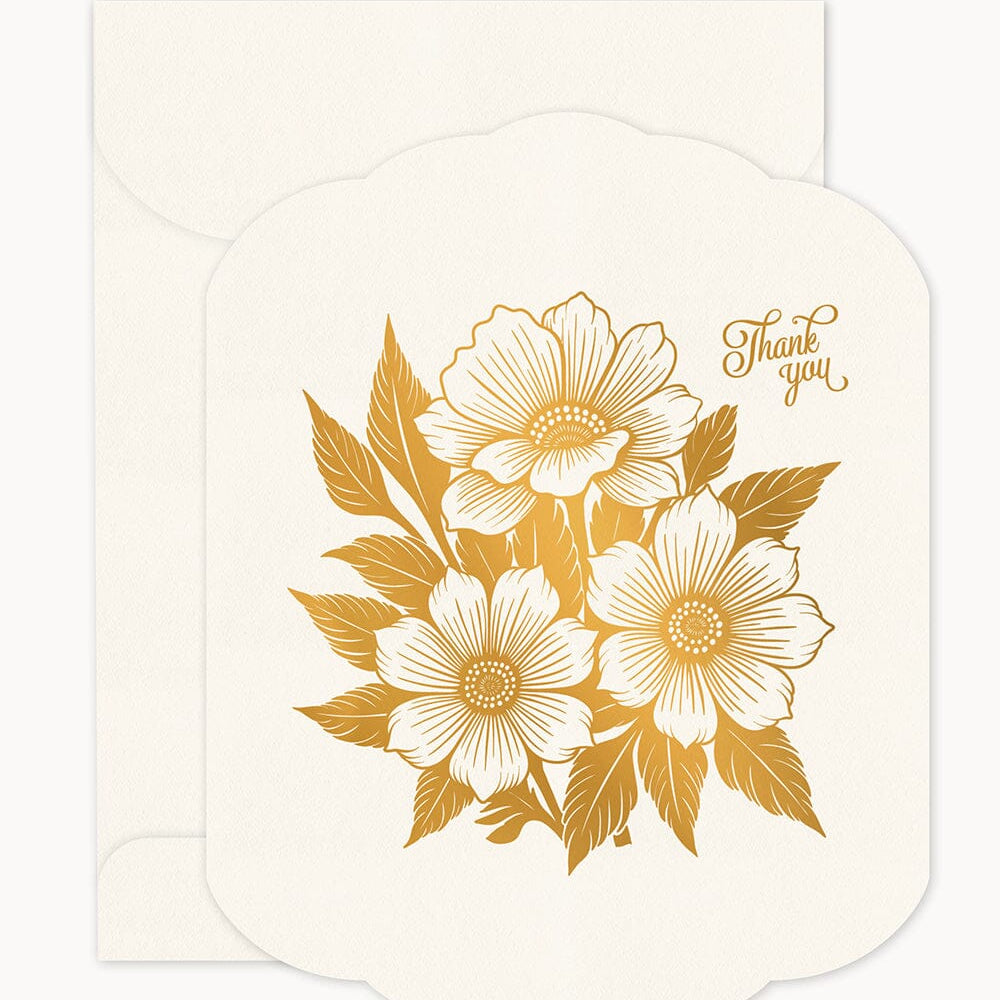 Thank You Scallop Card - Pure Apotheca