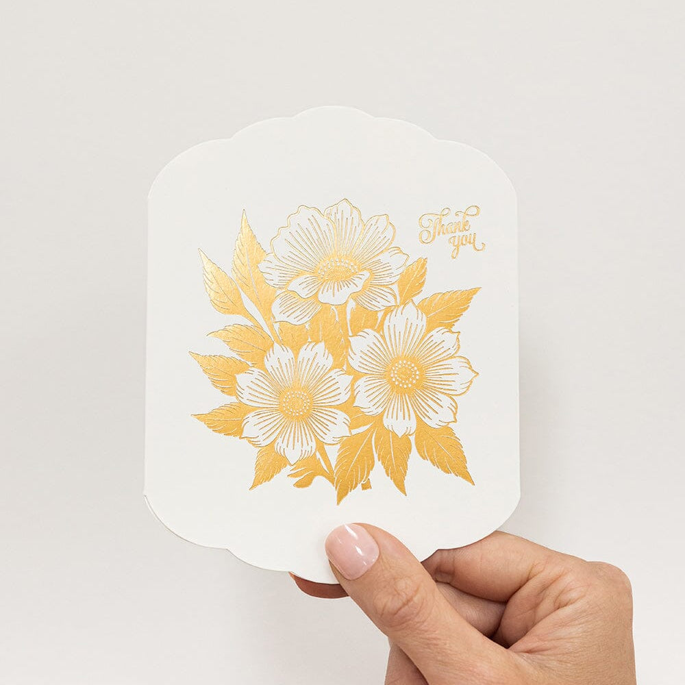 Thank You Scallop Card - Pure Apotheca