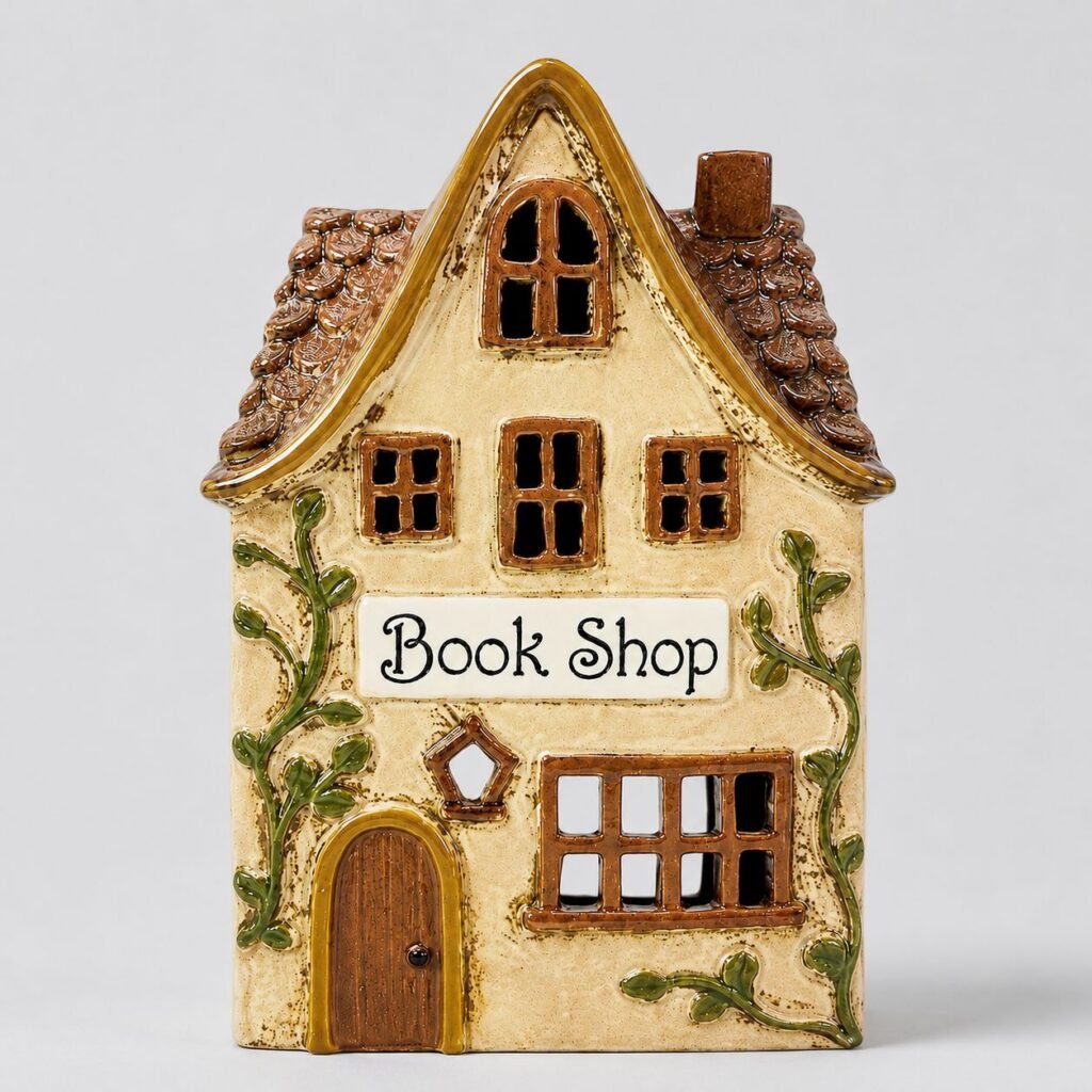 The Book Nook Tealight House - Pure Apotheca