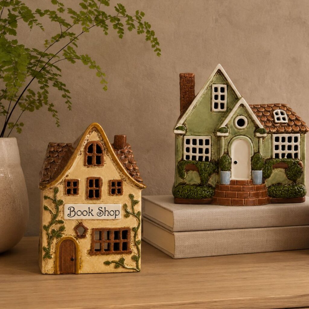 The Book Nook Tealight House - Pure Apotheca