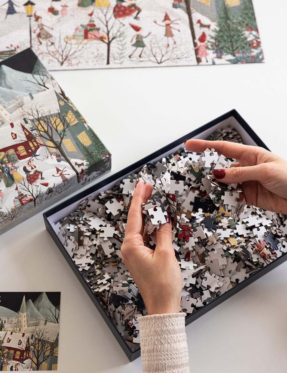 The Christmas Village 1000pc Puzzle - Pure Apotheca