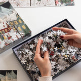 The Christmas Village 1000pc Puzzle - Pure Apotheca