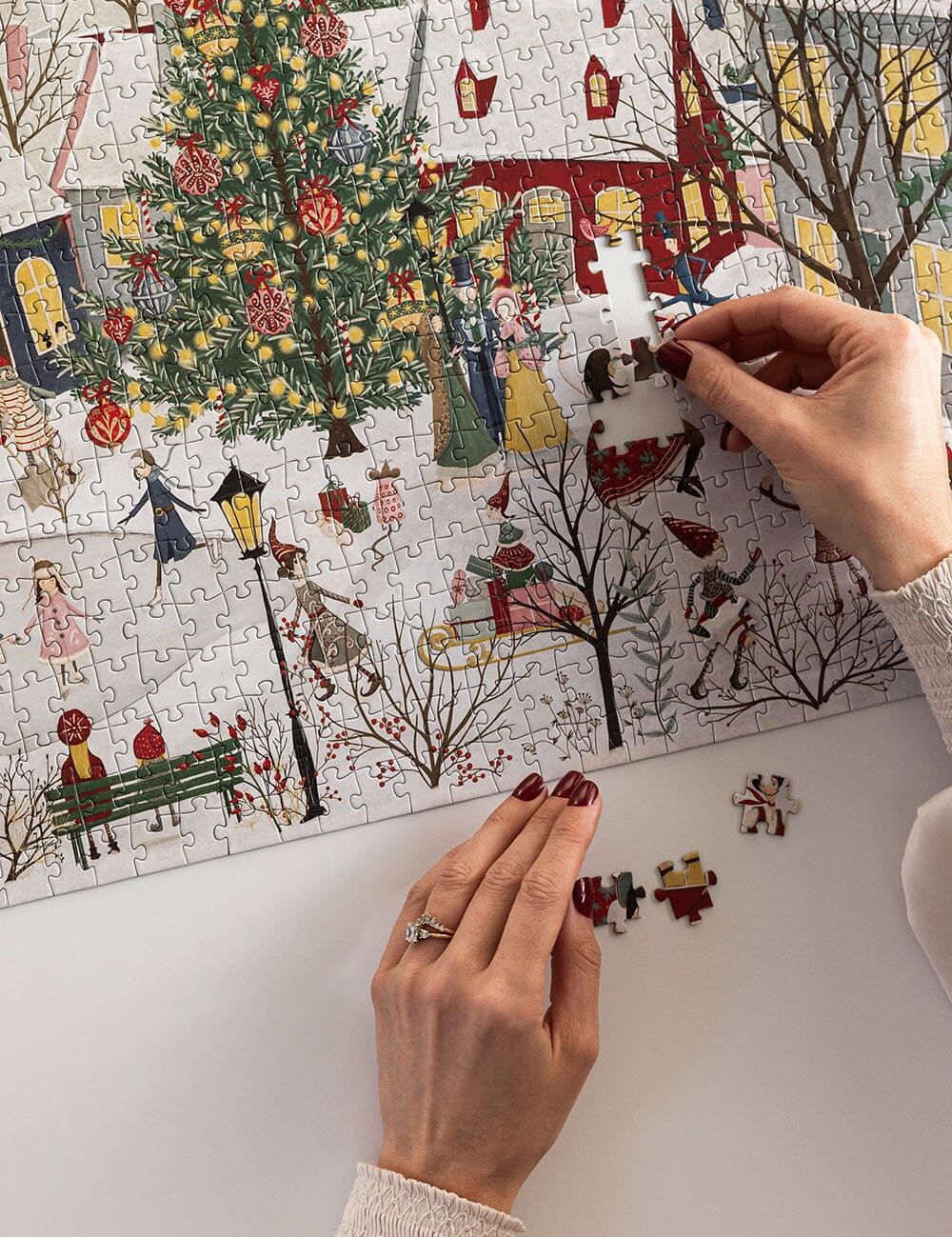 The Christmas Village 1000pc Puzzle - Pure Apotheca