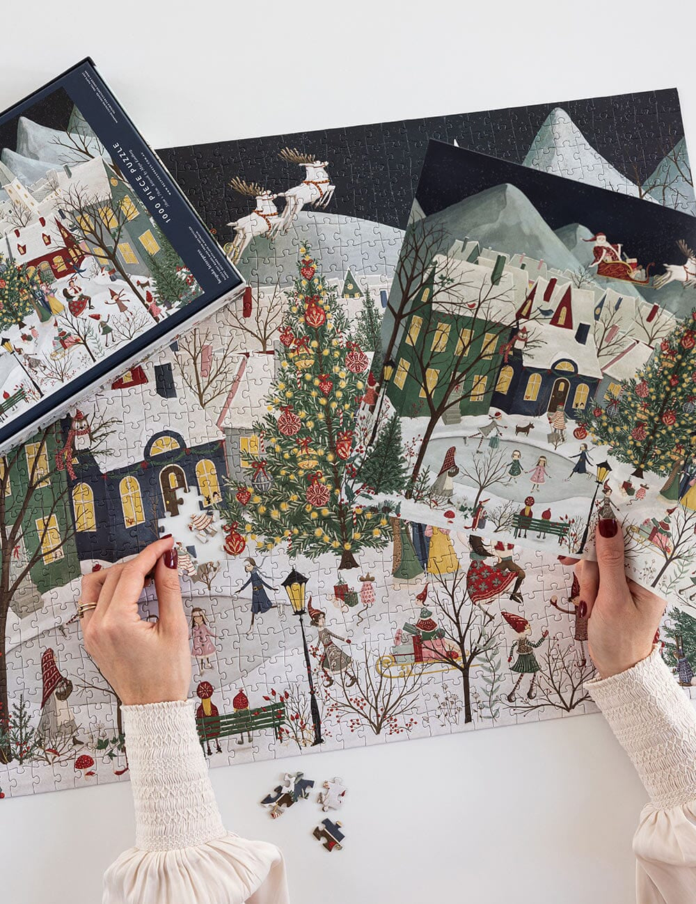 The Christmas Village 1000pc Puzzle - Pure Apotheca