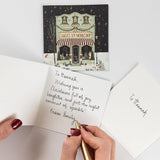 The Christmas Village 12pk Square Card Boxset - Pure Apotheca
