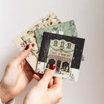 The Christmas Village 12pk Square Card Boxset - Pure Apotheca