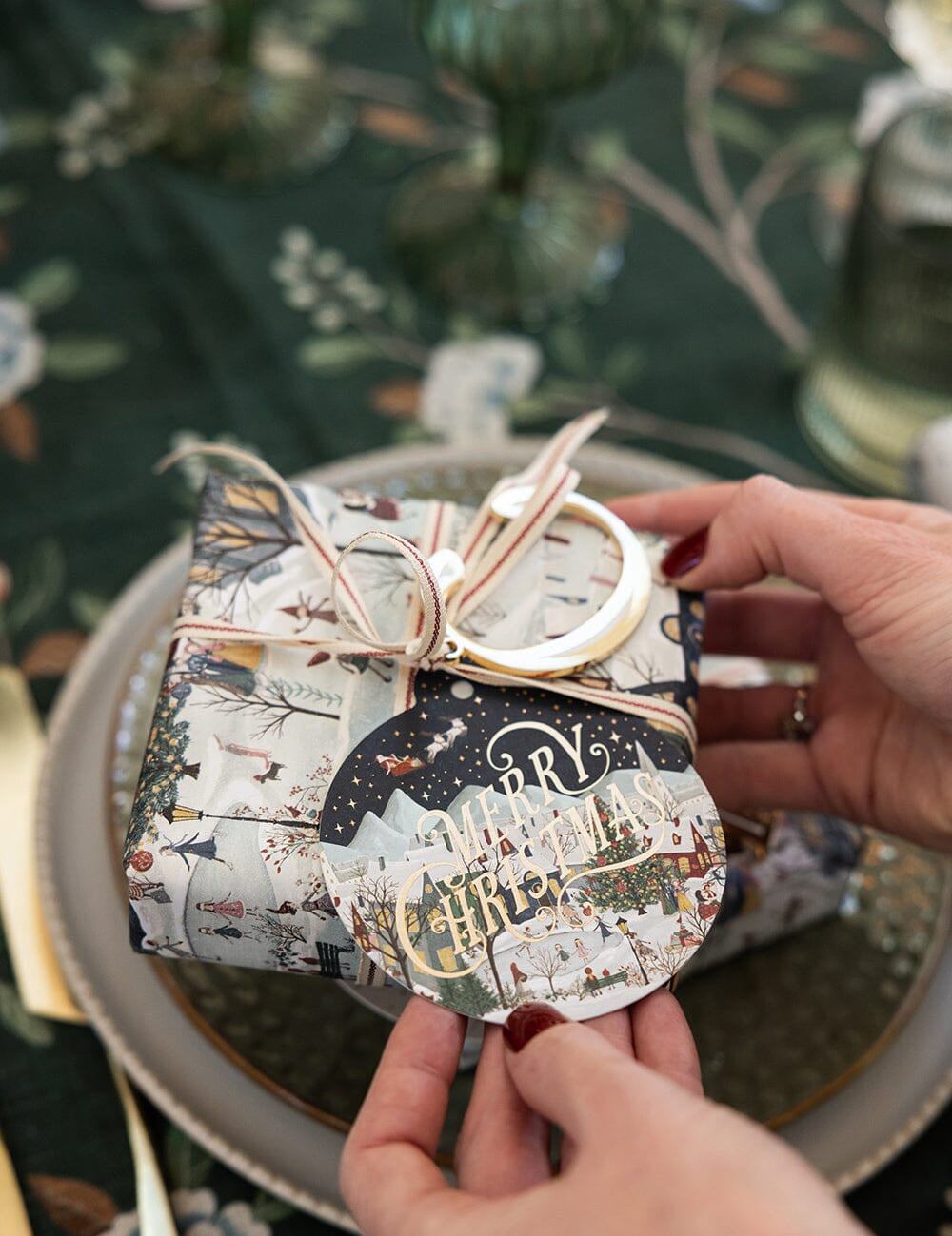 The Christmas Village Gift Wrap 3m - Pure Apotheca