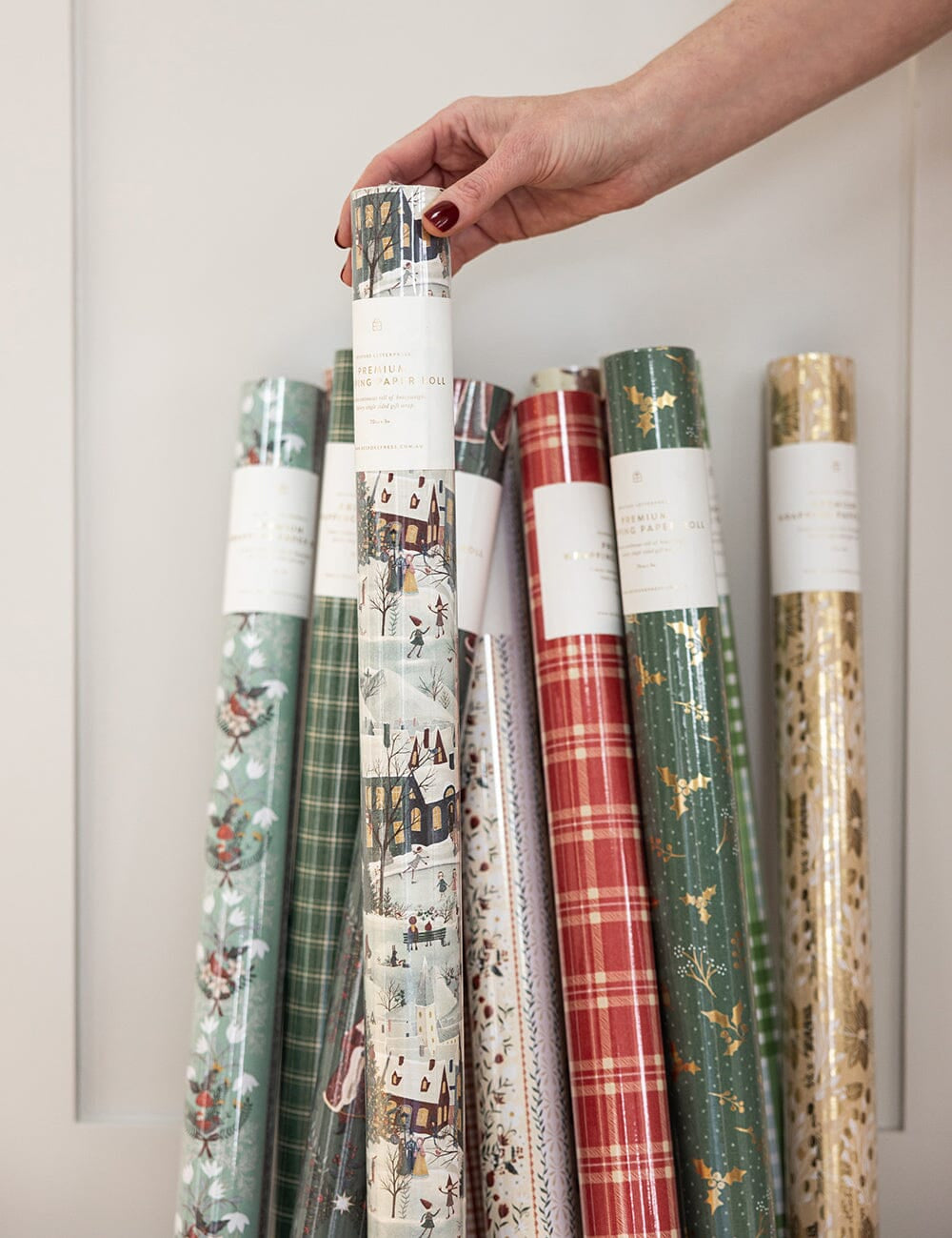 The Christmas Village Gift Wrap 3m - Pure Apotheca