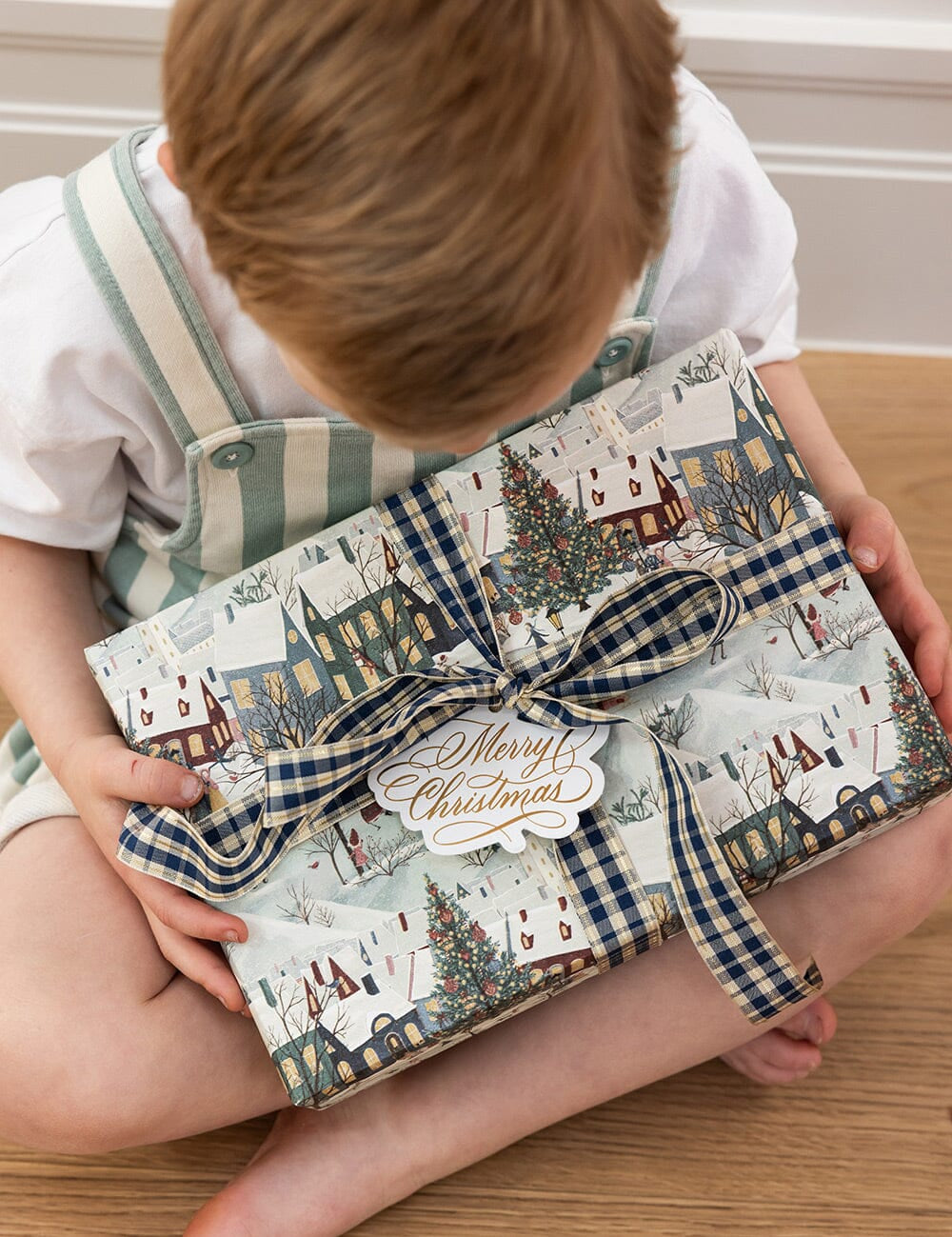 The Christmas Village Gift Wrap 3m - Pure Apotheca