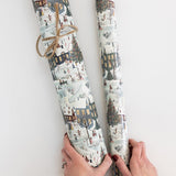 The Christmas Village Gift Wrap 3m - Pure Apotheca