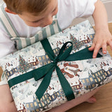 The Christmas Village Gift Wrap 3m - Pure Apotheca