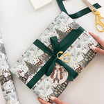 The Christmas Village Gift Wrap 3m - Pure Apotheca