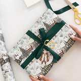 The Christmas Village Gift Wrap 3m - Pure Apotheca