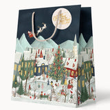 The Christmas Village Medium Gift Bag - Pure Apotheca