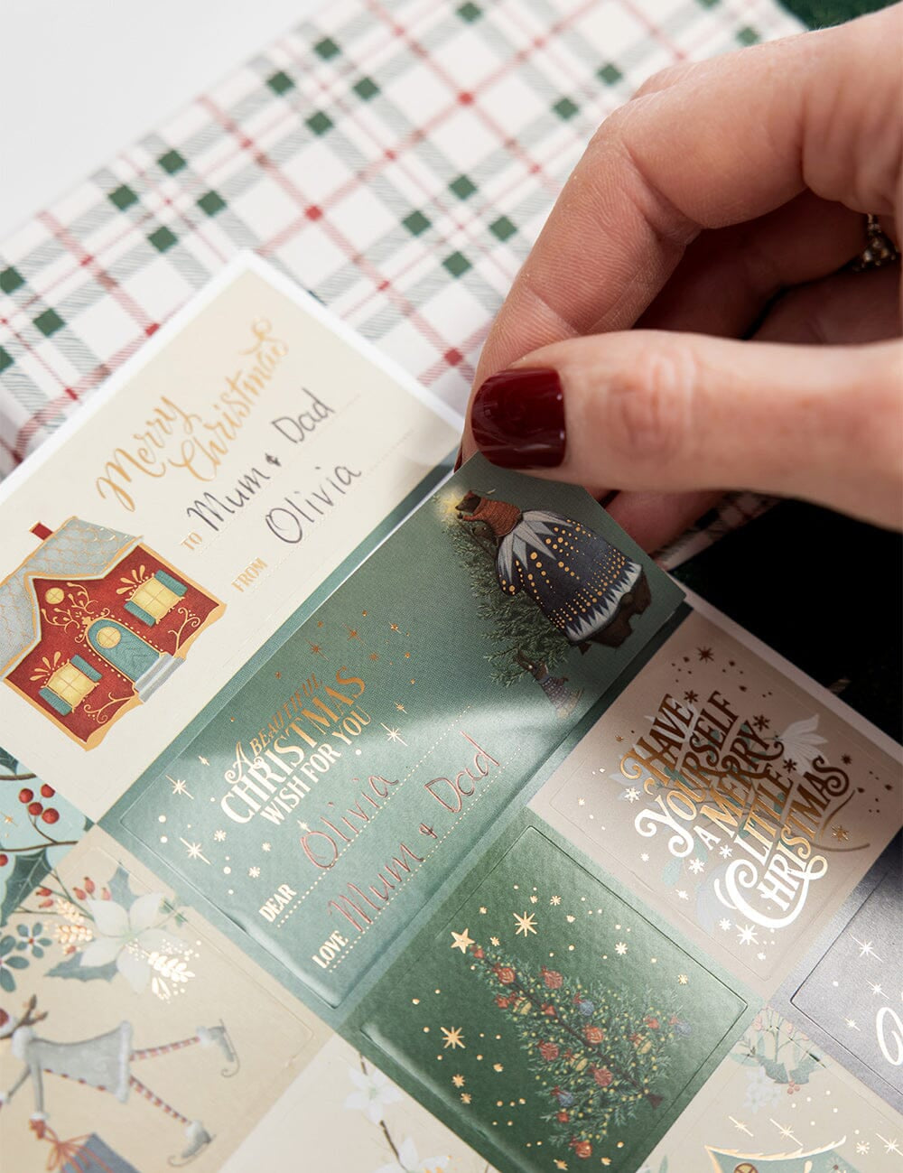 The Christmas Village Sticker Pack - 45 Stickers - Pure Apotheca
