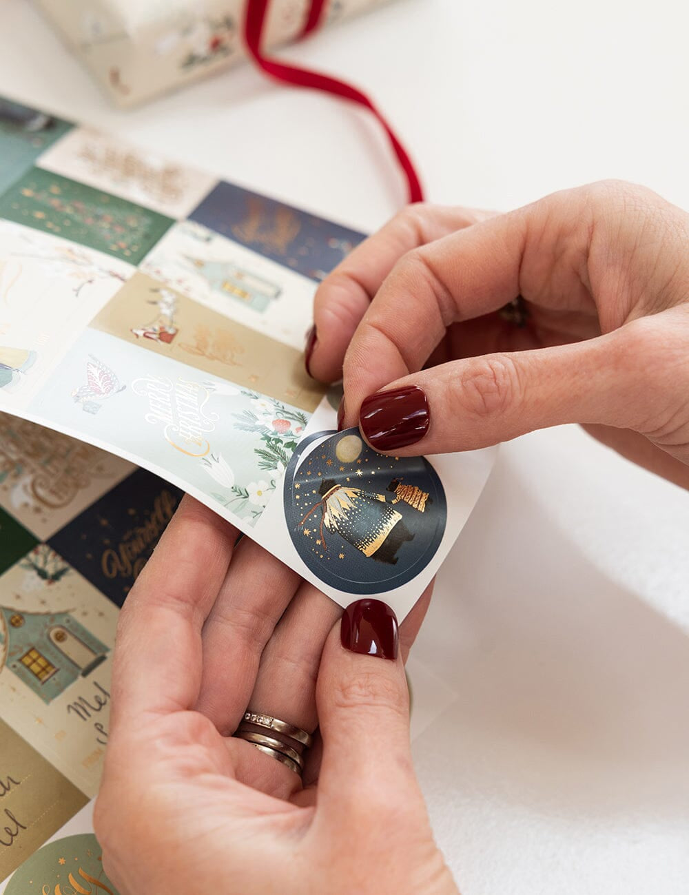The Christmas Village Sticker Pack - 45 Stickers - Pure Apotheca