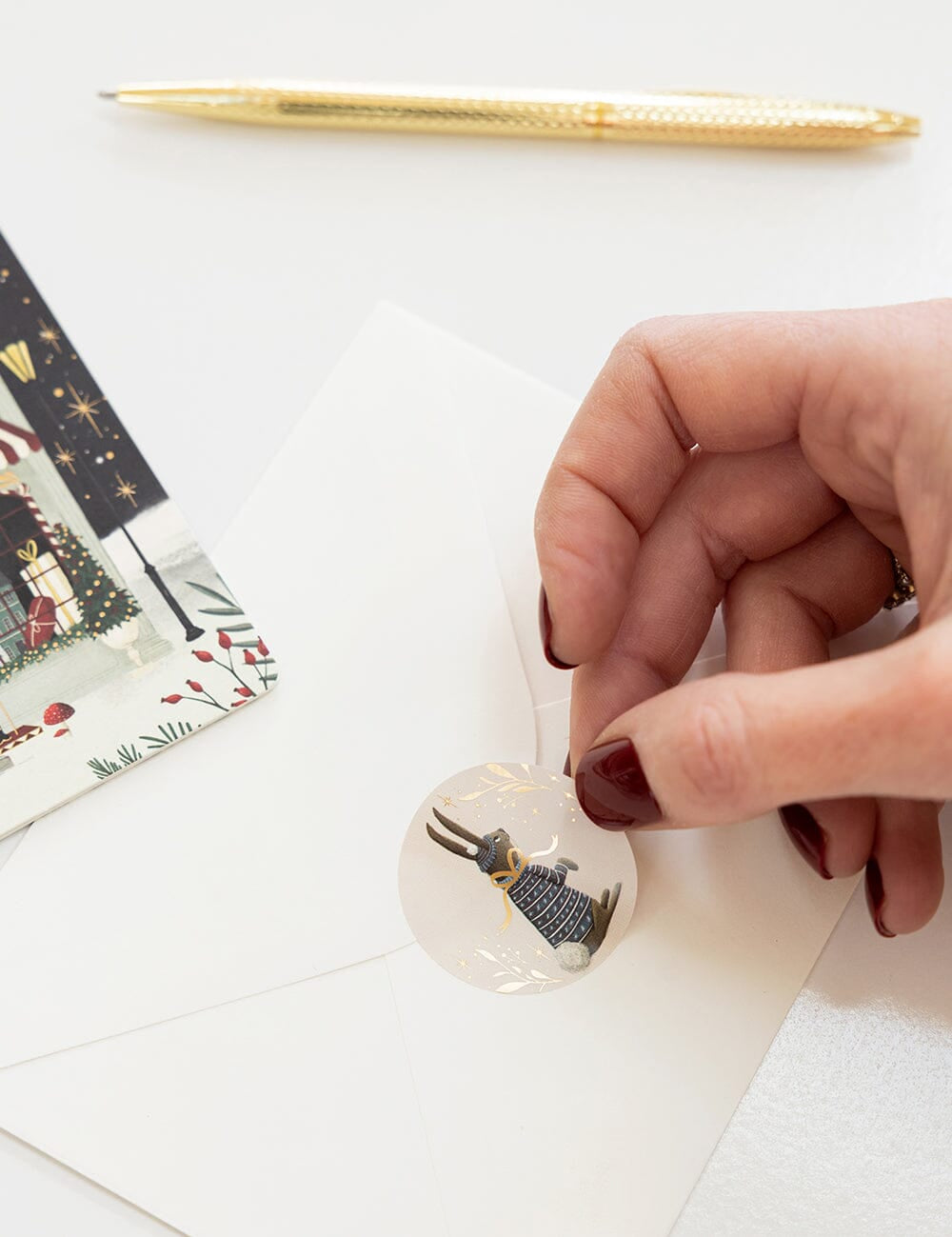 The Christmas Village Sticker Pack - 45 Stickers - Pure Apotheca