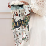 The Christmas Village Tea towel - Pure Apotheca