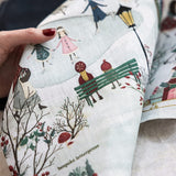 The Christmas Village Tea towel - Pure Apotheca