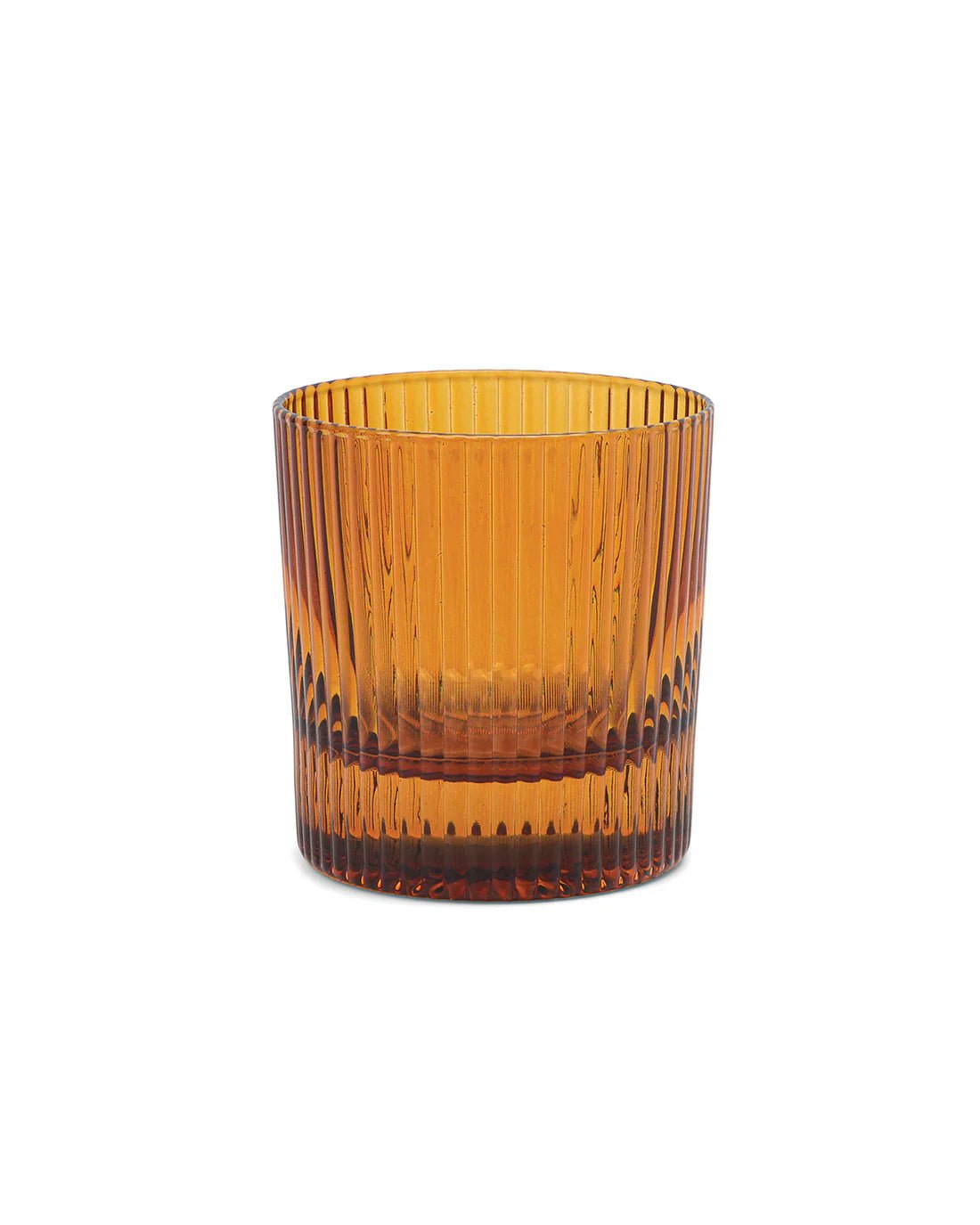 The Scout Lowball Amber Glasses Set/2 - Pure Apotheca