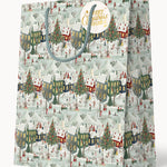 The Snowy Village Large Gift Bag - Pure Apotheca