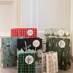 The Snowy Village Large Gift Bag - Pure Apotheca
