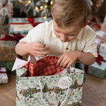 The Snowy Village Large Gift Bag - Pure Apotheca