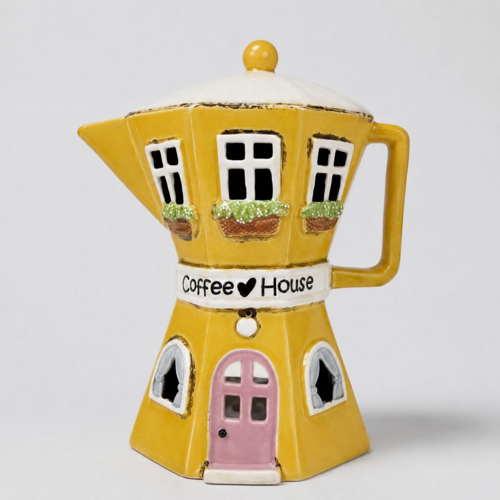The Village Coffee House Tealight Holder - Pure Apotheca