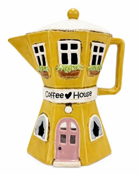 The Village Coffee House Tealight Holder - Pure Apotheca