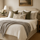 Throw Tassel Soft Grey - Pure Apotheca