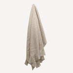Throw Tassel Soft Grey - Pure Apotheca