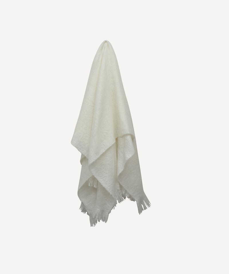 Throw Tassle Off White - Pure Apotheca