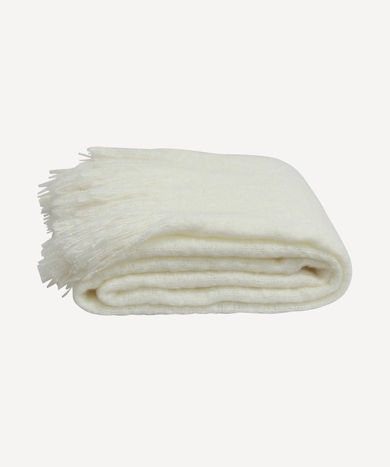 Throw Tassle Off White - Pure Apotheca