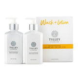 Tilley Tahitian Frangipani Hand & Body Wash+Lotion Pack - Pure Apotheca
