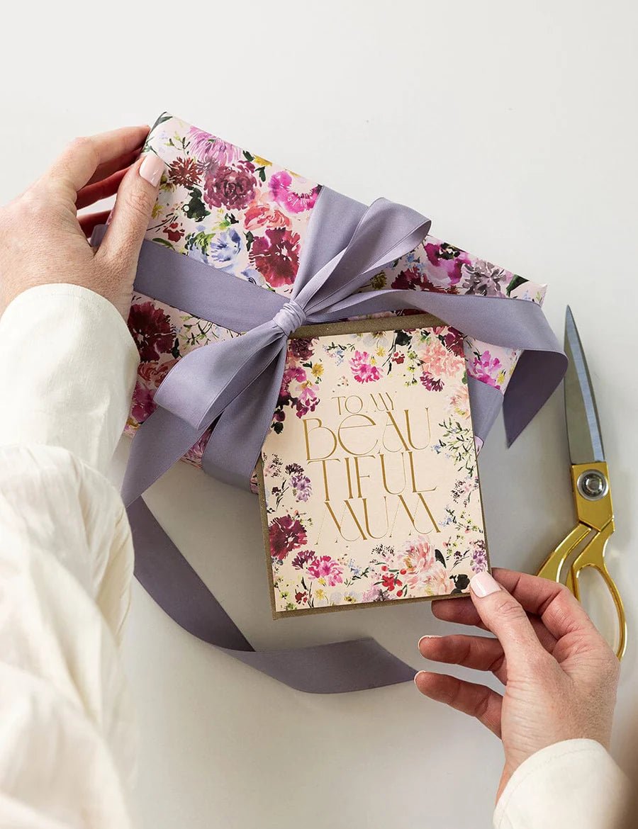 To My Beautiful Mum (Florals) Card - Pure Apotheca