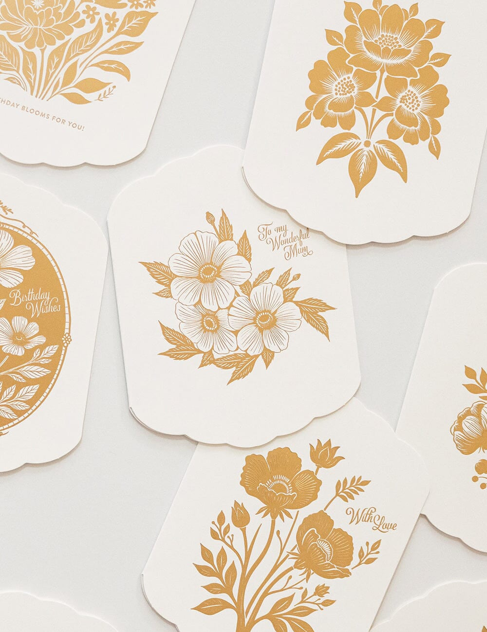 To my Wonderful Mum Scallop Card - Pure Apotheca