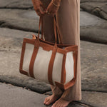 Toorak Canvas Tote Bag Natural Tan - Pure Apotheca