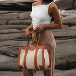 Toorak Canvas Tote Bag Natural Tan - Pure Apotheca