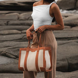 Toorak Canvas Tote Bag Natural Tan - Pure Apotheca