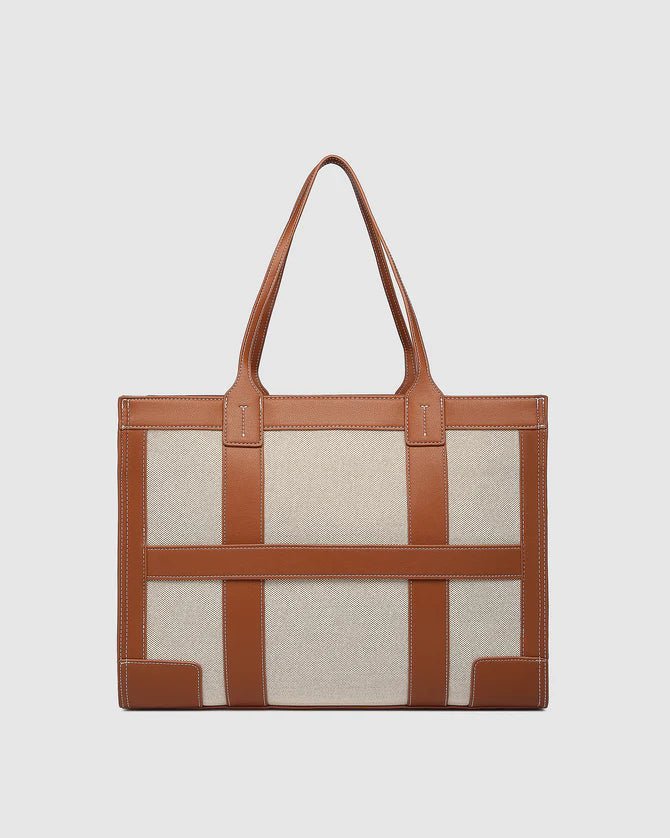 Toorak Canvas Tote Bag Natural Tan - Pure Apotheca