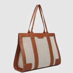 Toorak Canvas Tote Bag Natural Tan - Pure Apotheca