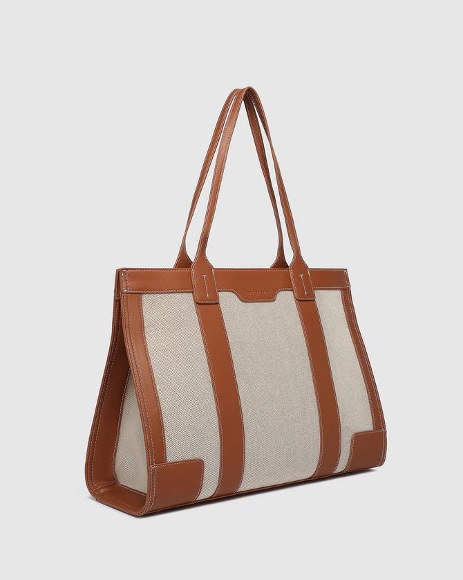 Toorak Canvas Tote Bag Natural Tan - Pure Apotheca