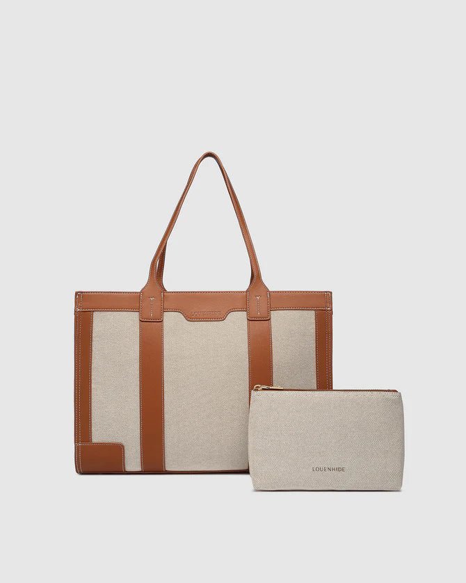 Toorak Canvas Tote Bag Natural Tan - Pure Apotheca