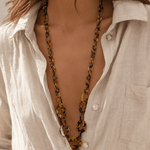 Tortoise Shell Chain Link Necklace - Pure Apotheca