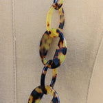Tortoise Shell Chain Link Necklace - Pure Apotheca