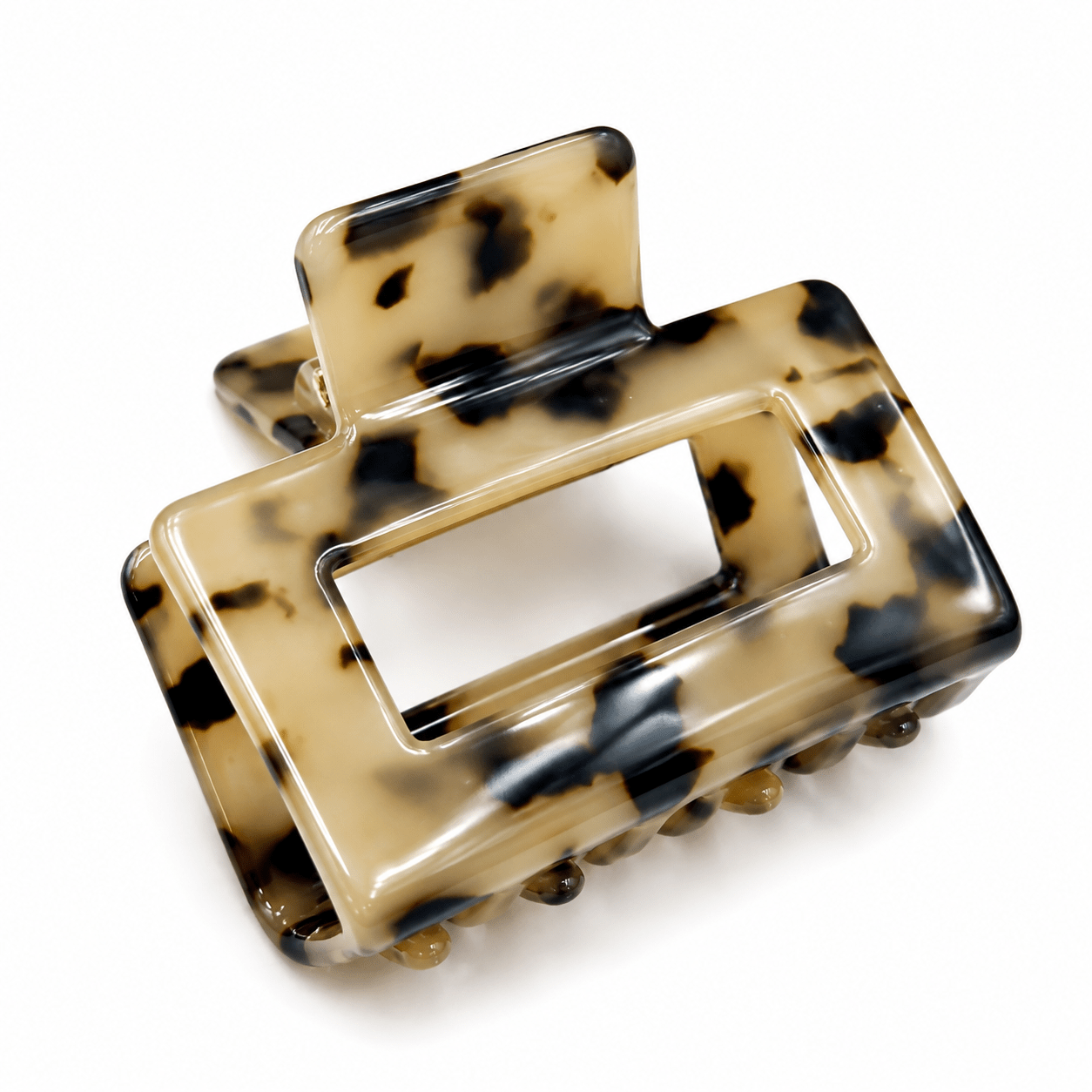 Tortoise Shell Hair Clip Beige - Pure Apotheca