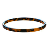 Tortoise Shell Thin Bangle - Pure Apotheca