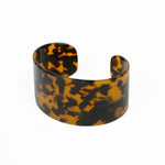 Tortoise Shell Wide Cuff - Pure Apotheca