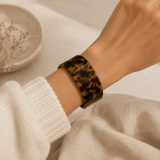 Tortoise Shell Wide Cuff - Pure Apotheca